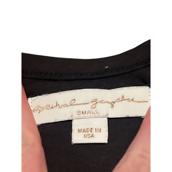 Spiritual Gangster Black Racerback Tank Top S Cotton Blend Made In USA - Picture 5 of 6